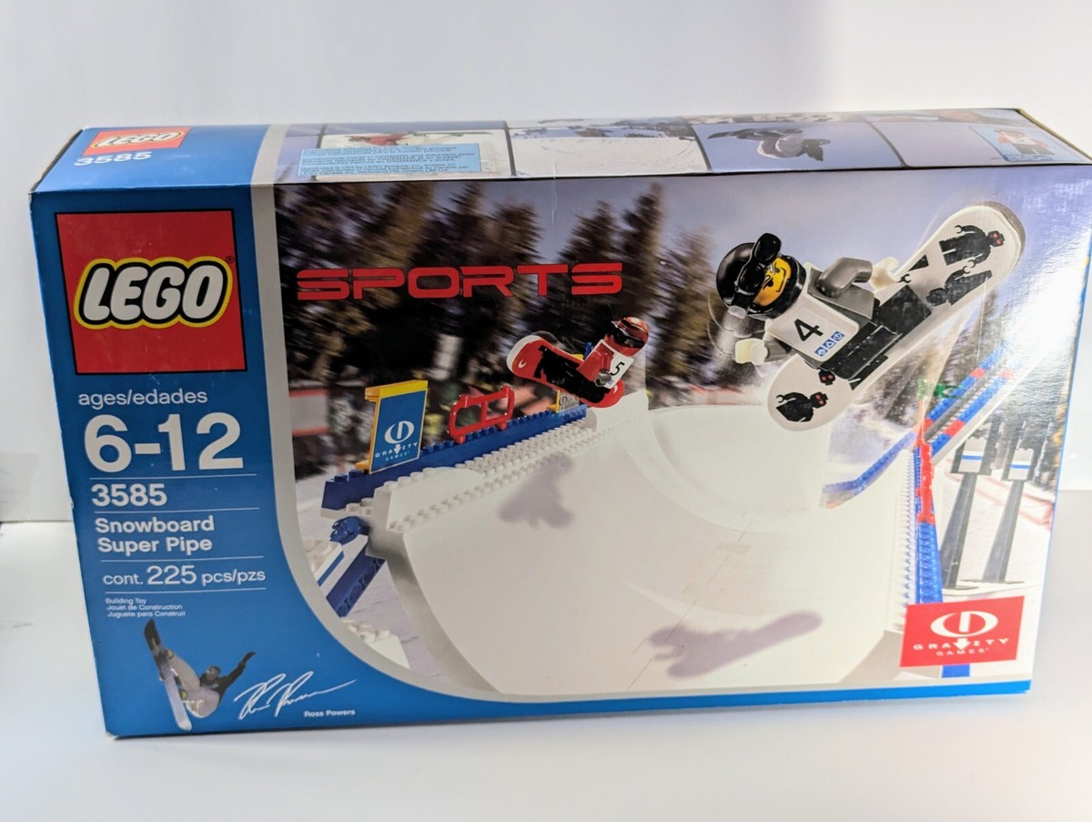 LEGO Sports Gravity Games 3585 Snowboard Super Pipe New Sealed