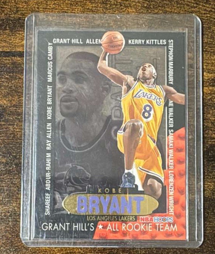 Kobe Bryant 1996 Hoops #3 Grant Hill's All-Rookie Team Price Guide