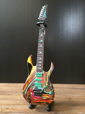 Steve Vai Swirl Guitar Ibanez Universe 7-String Mini Guitar