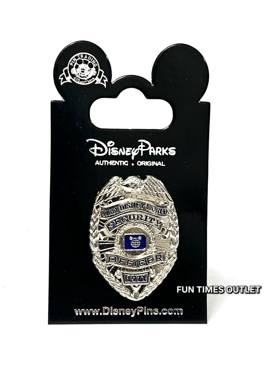 Walt Disney World Security Officer Badge Trading Metal Pin