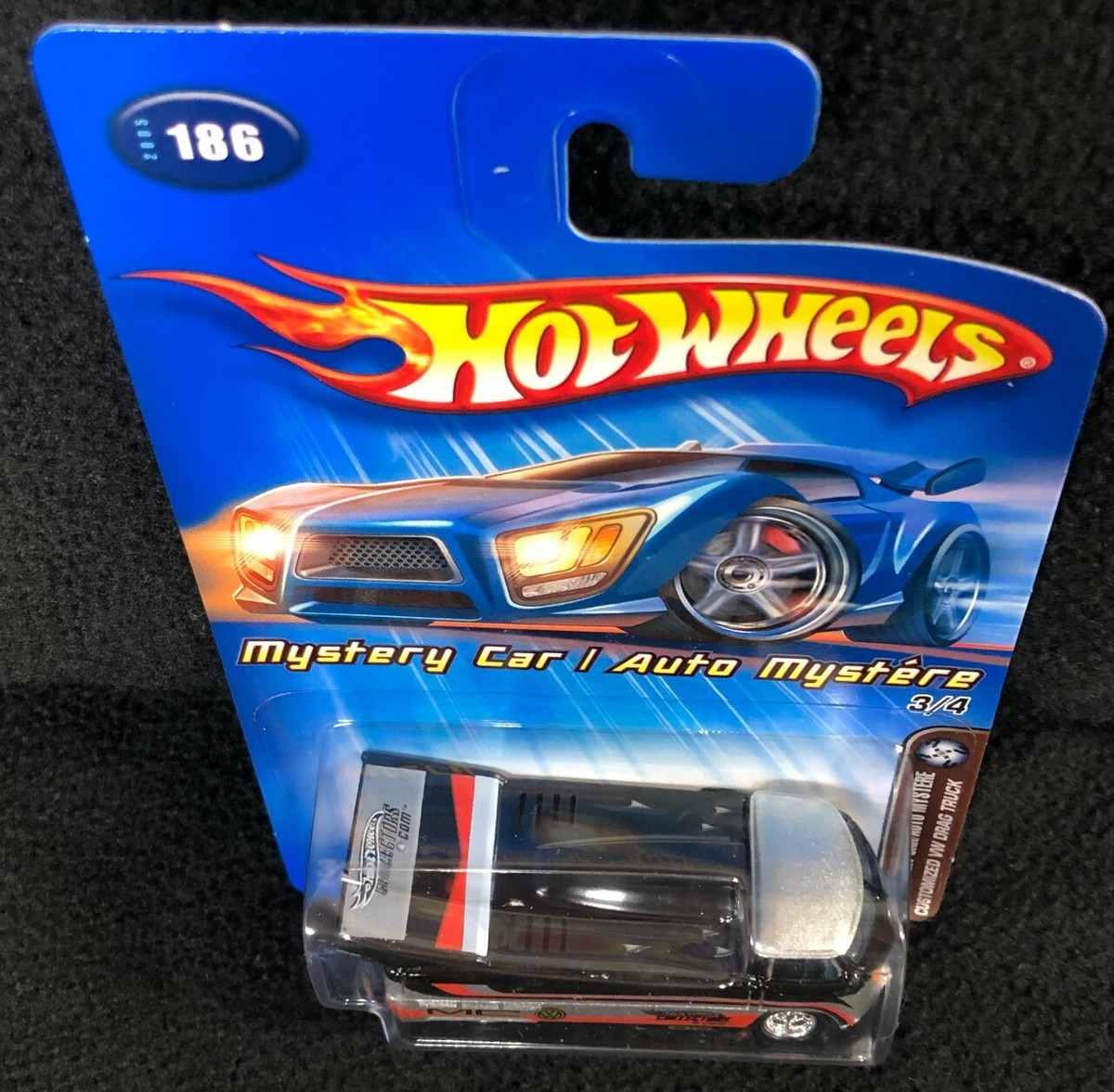 Hot Wheels 2005 Mystery Car Customized VW Drag Truck #186 W