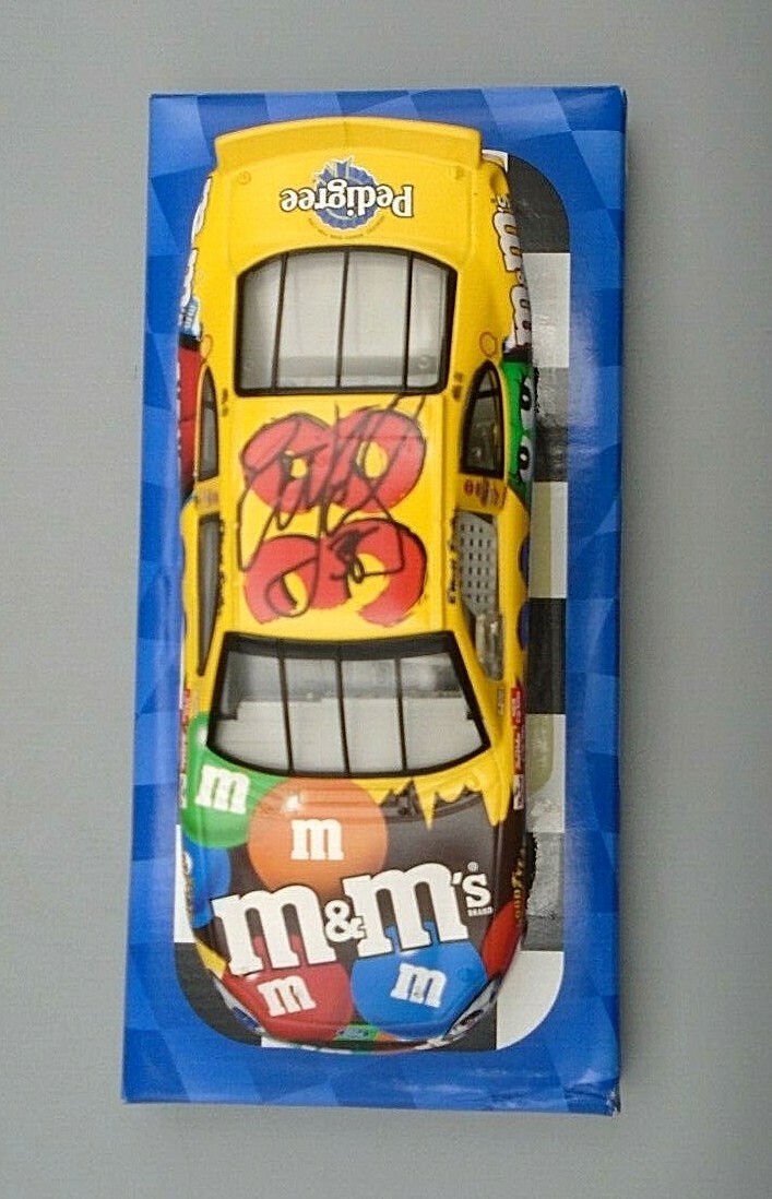 NASCAR Winner's Circle #38 Elliott Sadler Signed M&M Race Car Die