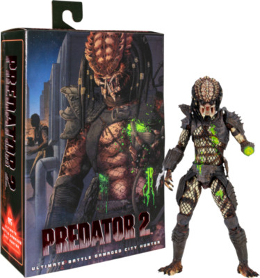 NECA Predator 2 Ultimate Battle Damaged City Hunter Action Figure