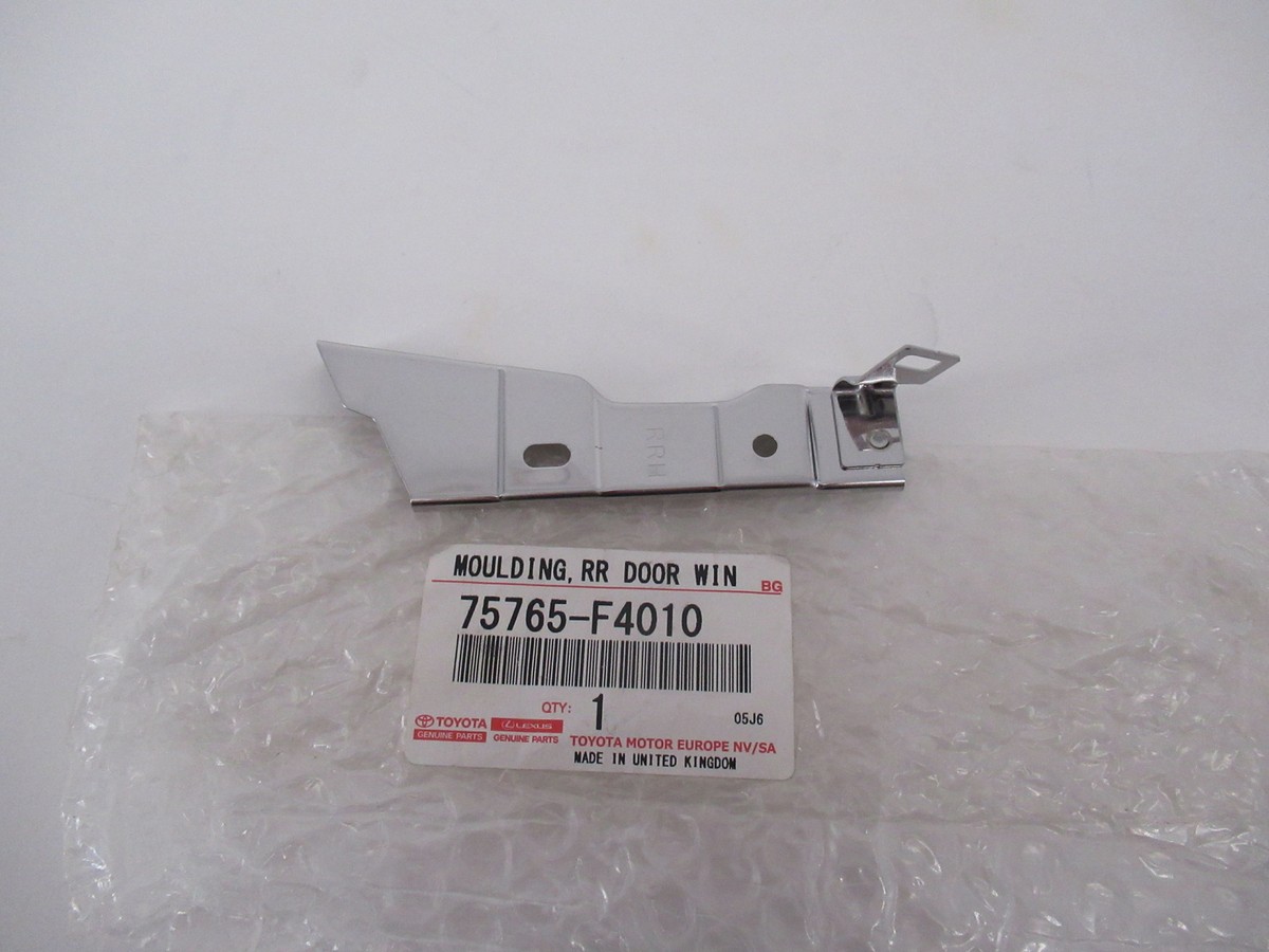 Genuine OEM Toyota 75765-F4010 Right Rear Door Molding 2018-2020 C