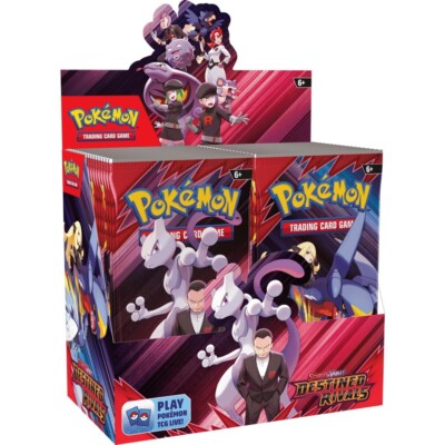 Pokemon TCG SV10 Destined Rivals Booster Box + Elite Trainer