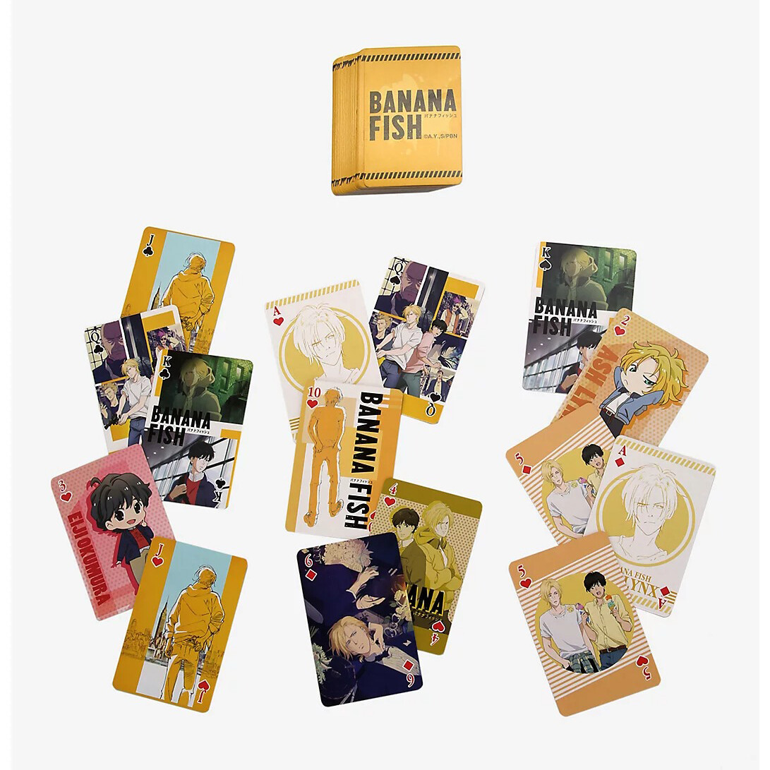 Banana Fish Playing Cards | Anime Casino Blackjack Poker Ash Lynx