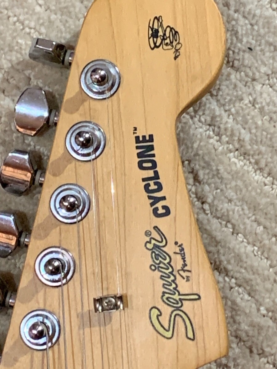 2004 Squier by Fender Vintage Modified Cyclone Electric Guitar | eBay