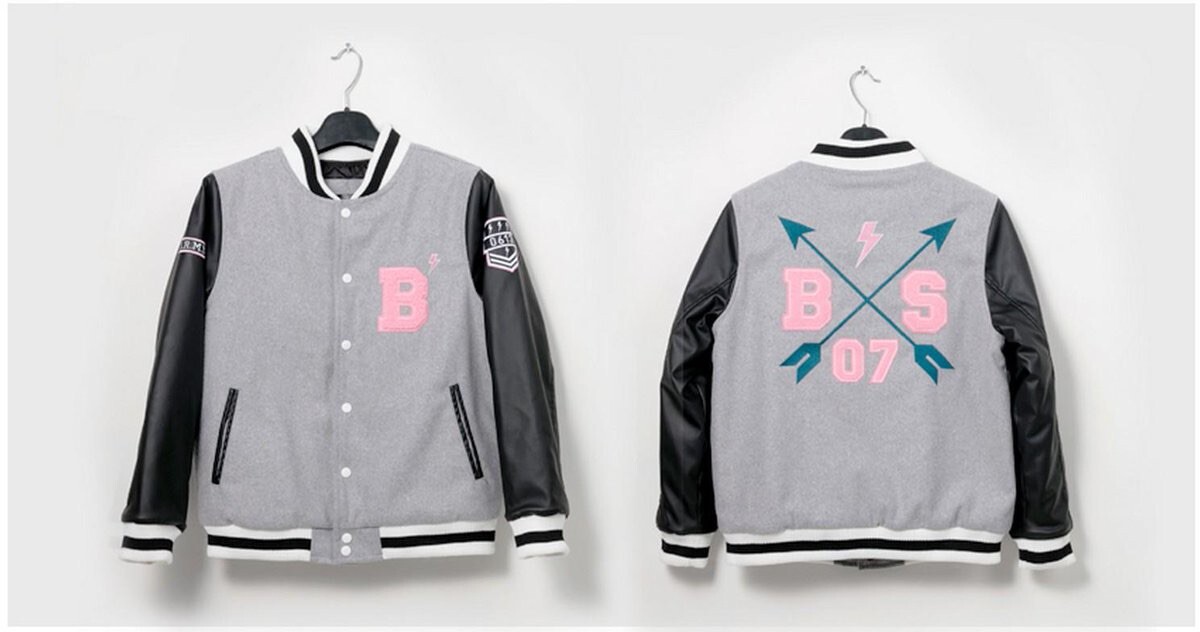 BTS RARE 2015 STADIUM JUMPER JACKET | eBay