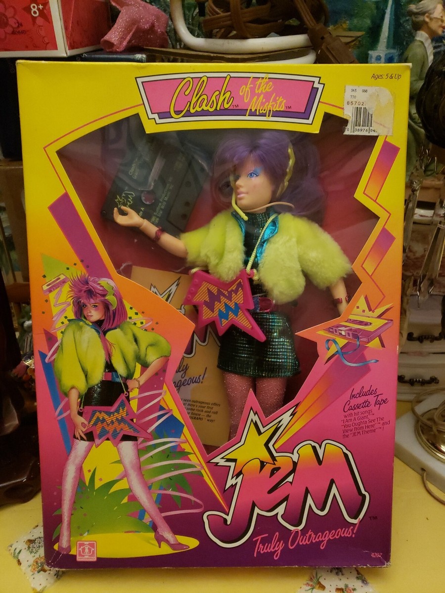 VINTAGE JEM AND THE HOLOGRAMS CLASH OF THE MISFITS 12.5