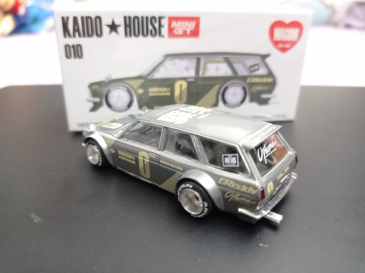 MINIGT x Kaido House 010 chase Datsun KAIDO 510 Wagon Green | eBay