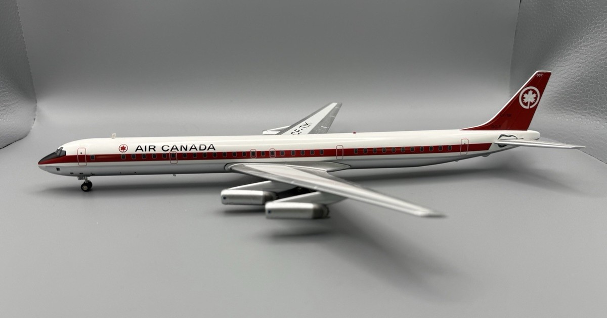 Inflight200 Air Canada DC-8-63 CF-TIK (IF863004) 1:200 Scale