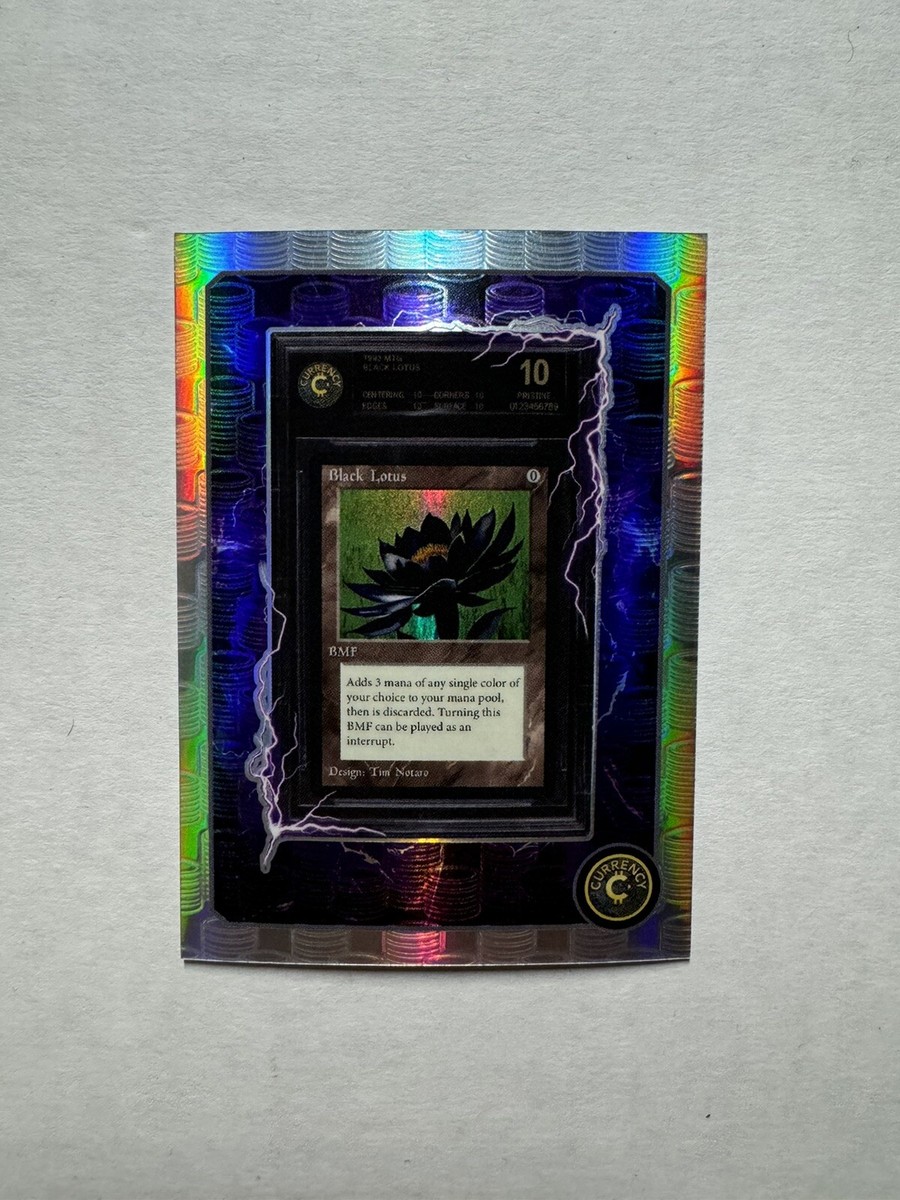 Black Lotus 2024 Cardsmiths Currency Summer Set Convention Silver