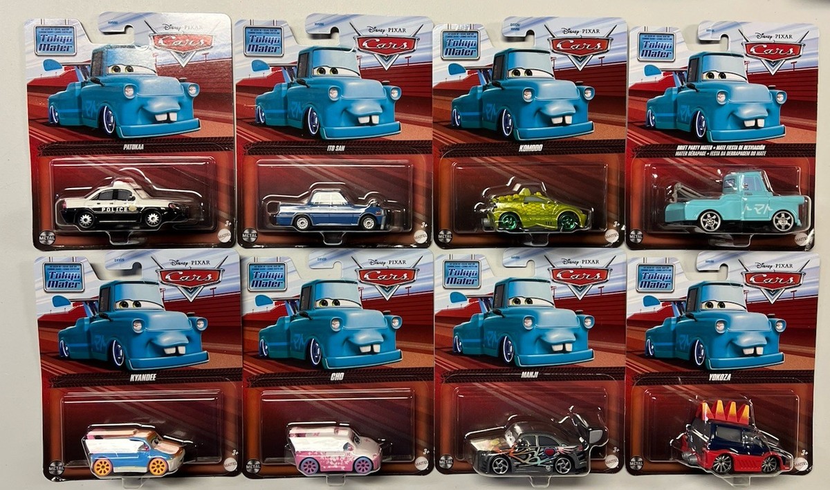 NEW 2025 Disney Pixar Cars Tokyo Mater ITO SAN, DRIFT PARTY MATER