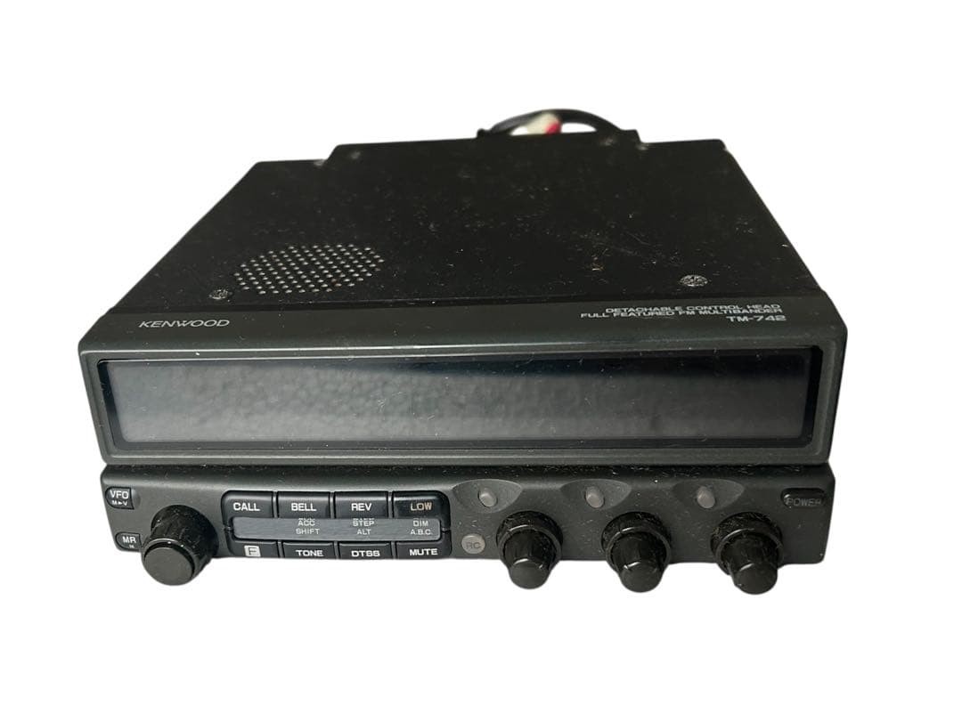 KENWOOD TM-742 144/430MHz FM Multibander Transceiver W/microphone