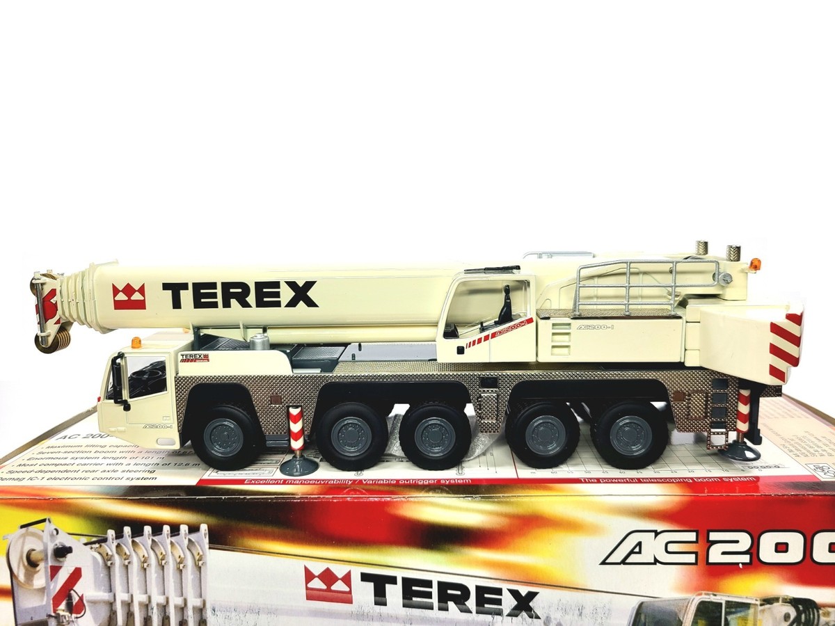 Terex Demag AC200-1 Mobile Crane - NZG 1:50 Scale Diecast Model