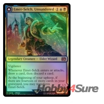 Foil Emet-selch, Unsundered M/NM Magic: The Gathering MTG Final