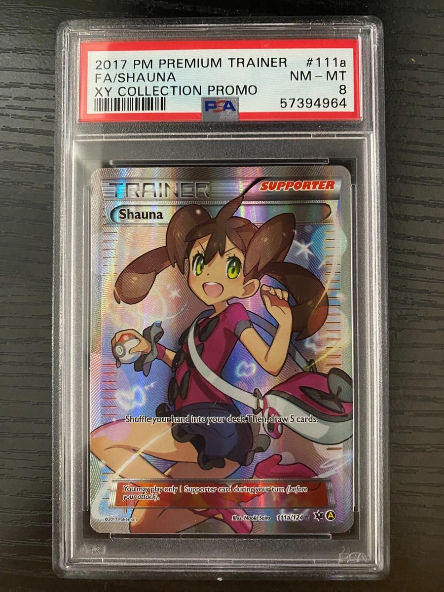 Pokemon Shauna XY Premium Trainer Collection Full Art Promo #111a