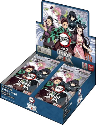 UNION ARENA Demon Slayer Vol.2 EX05BT Booster Pack BOX BANDAI