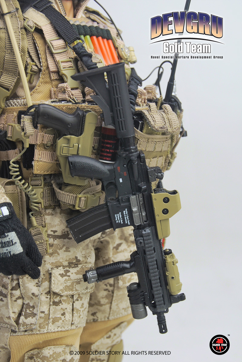Devgru Gold Team Naval Special Warfare Develop Group 1/6th Scale