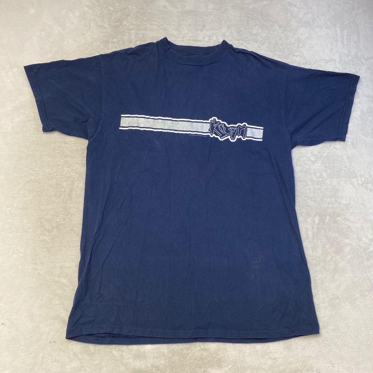 Vintage 1996 Korn Band T-Shirt Giant XL Extra Heavyweight USA Made