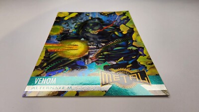 1995 Marvel Metal VENOM Alternate M | eBay