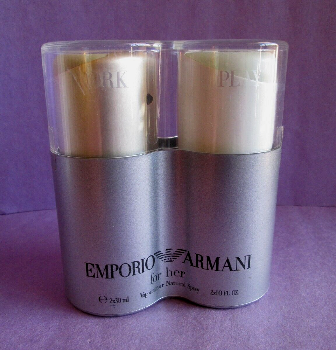 Emporio Armani White & She Vintage Set Eau de Parfum Toilette 1 oz