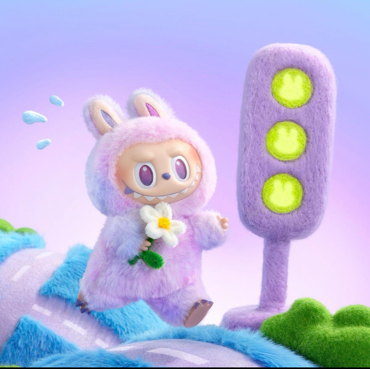 Authentic Pop Mart Labubu Big Into Energy- Luck (US Seller) | eBay