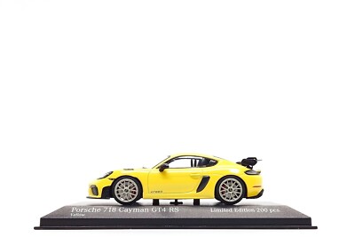 Minichamps 1:43 Porsche 718 Cayman GT4 RS (982) in Racing Yellow