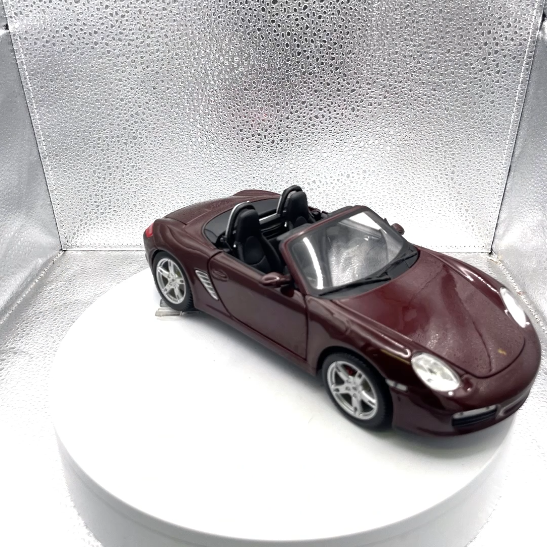 Maisto Porsche Boxster S Type 987 Brown Convertible Die Cast