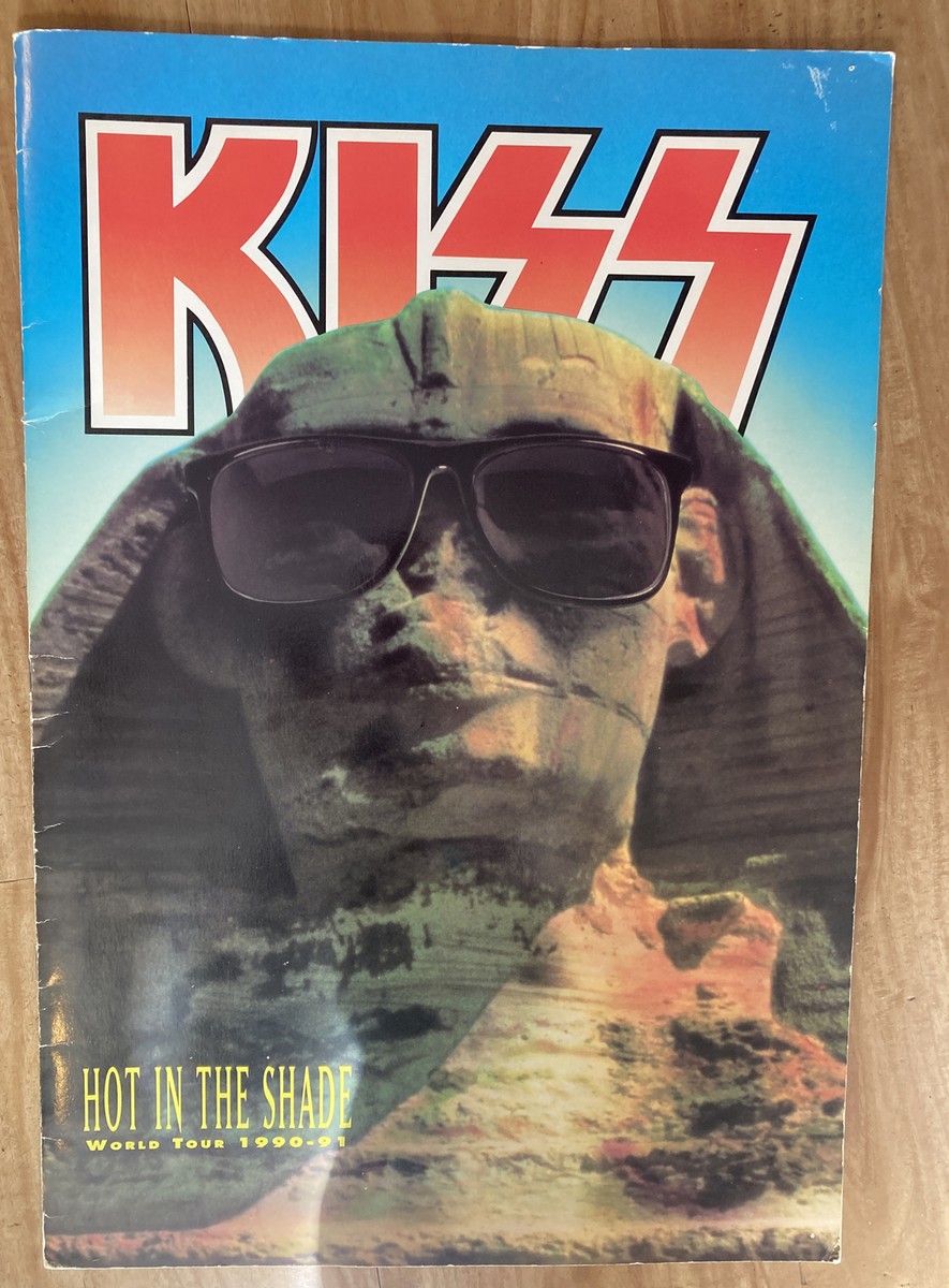 KISS Hot In The Shade World Tour 1990-91 Original Concert Program