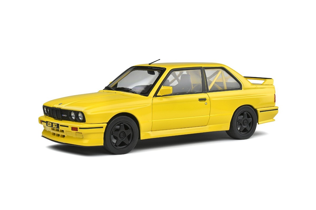 1990 BMW M3 (E30) STREET FIGHTER YELLOW 1:18 by SOLIDO S1801513