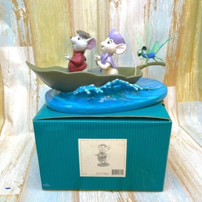 WDCC Bianca's Adventure 3-piece set The Rescuers Dragonfly Mouse