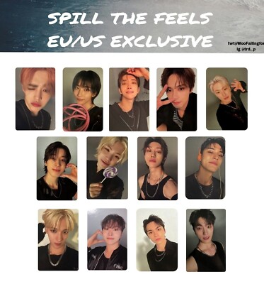 seventeen spill the feels official photocard us / eu exclusive | eBay