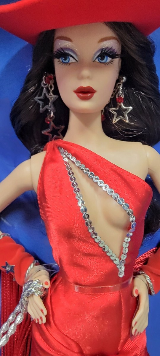 Dallas Darlin Barbie 2007 Convention Brunette LE Platinum Doll 655