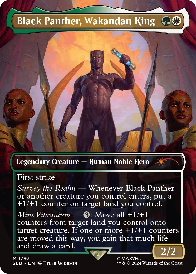 MTG Marvel Secret Lair Black Panther Foil Sealed | eBay