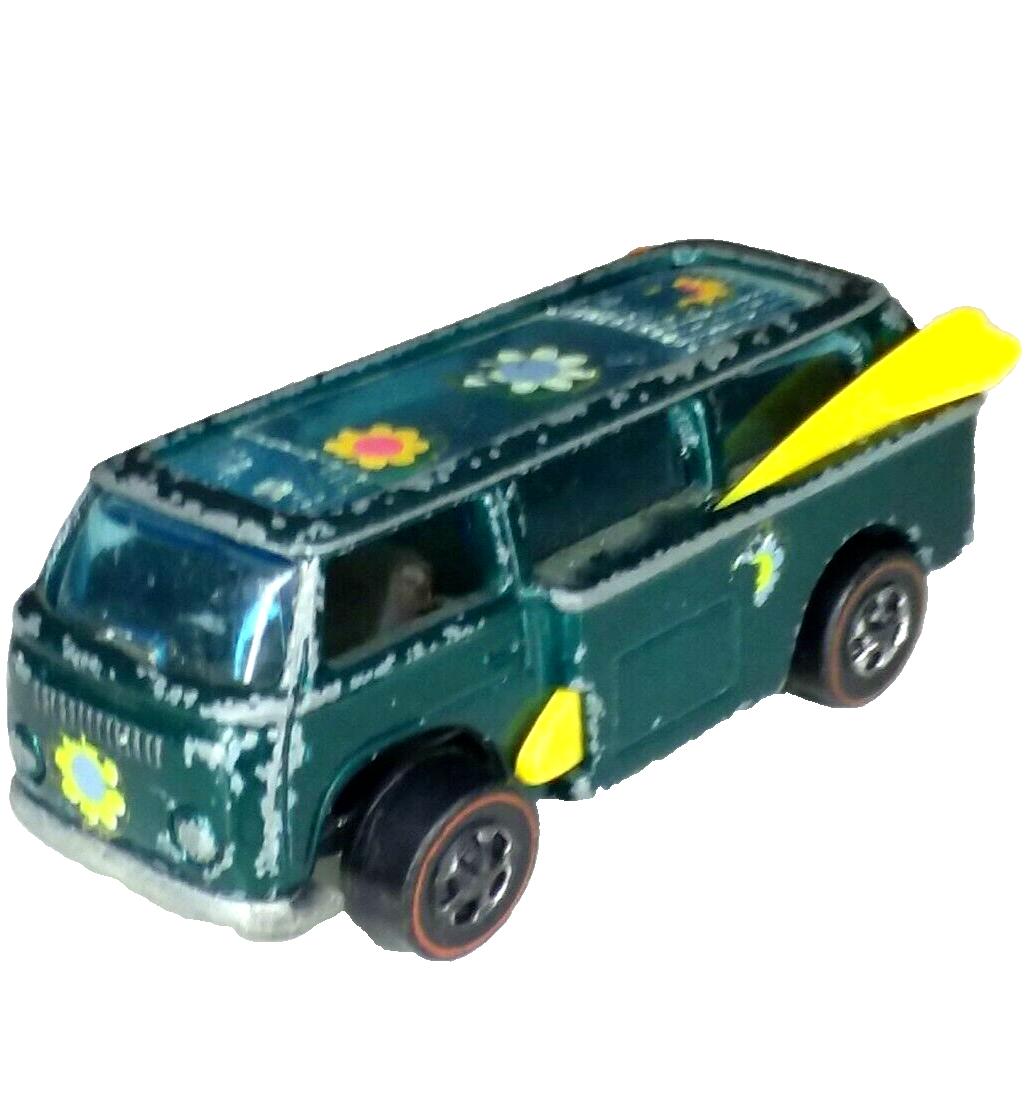 Hot Wheels Redline Volkswagen Beach Bomb 1969 Aqua W/ Boards Made