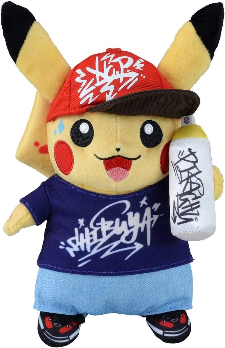 Pokemon Center Japan Shibuya Pikachu Limited Plush NEW | eBay