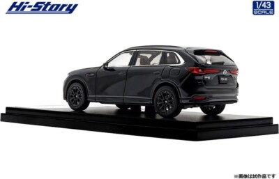 Hi Story 1/43 MAZDA CX-80 (2024) Jet Black Mica HS494BK From JAPAN