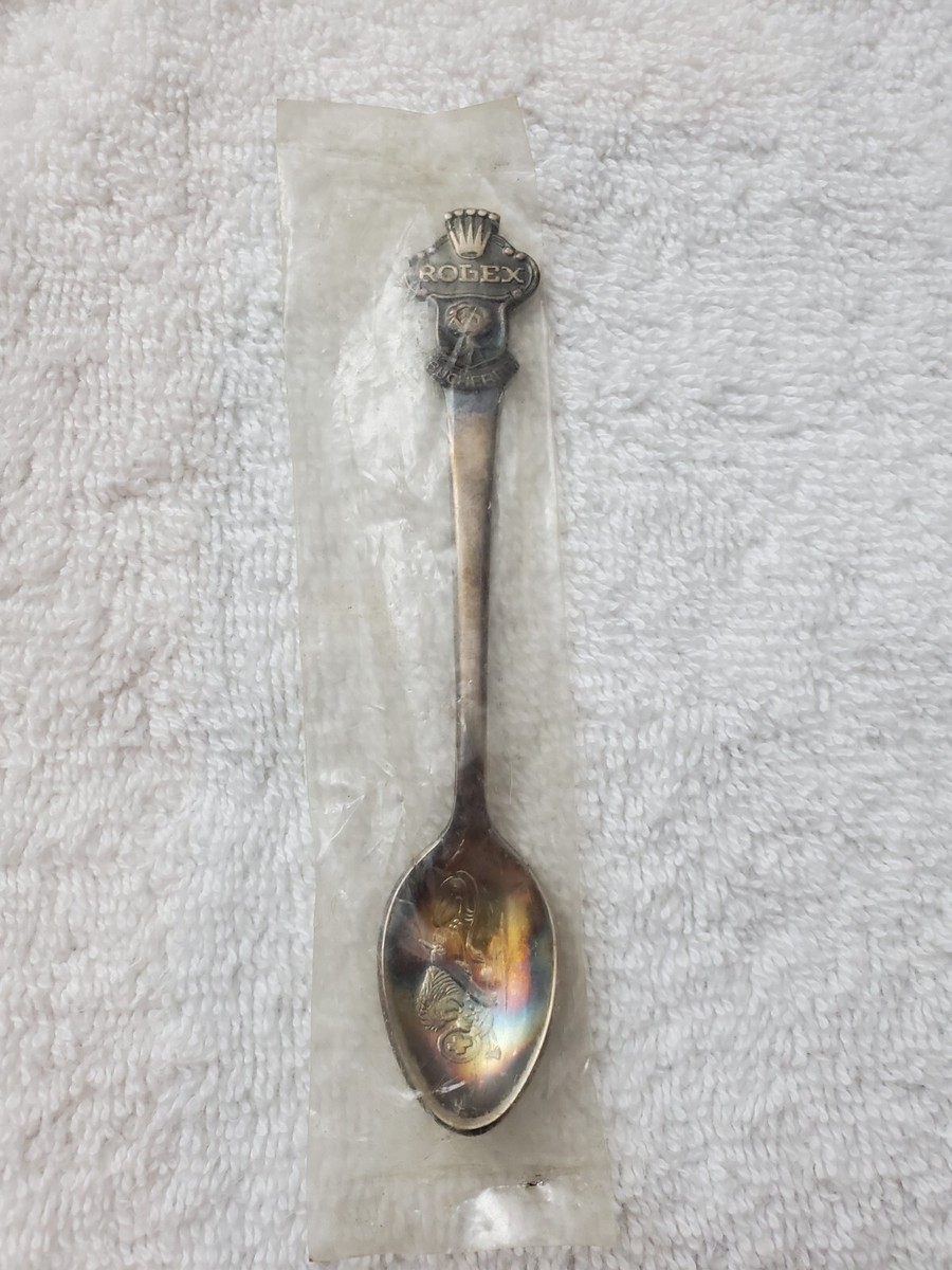 Vintage Rolex Bucherer Of Switzerland Zurich Silver Spoon New | eBay