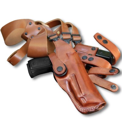 Vertical Shoulder Holster For Springfield XDM 9/40/45 Compact 3.8