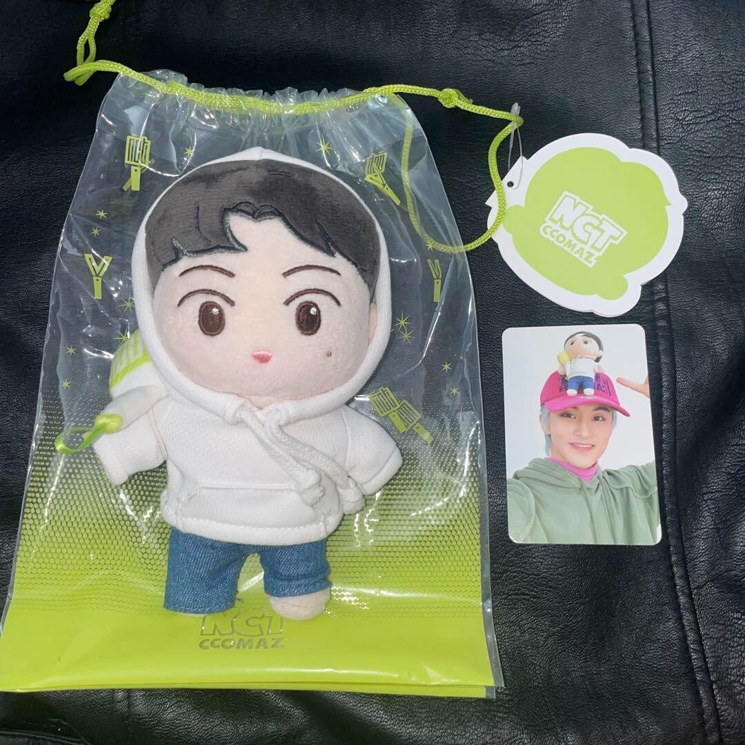 NCT Mark Lee OFFICIAL Plush Doll with Mini Fanlight & Can CCOMAZ