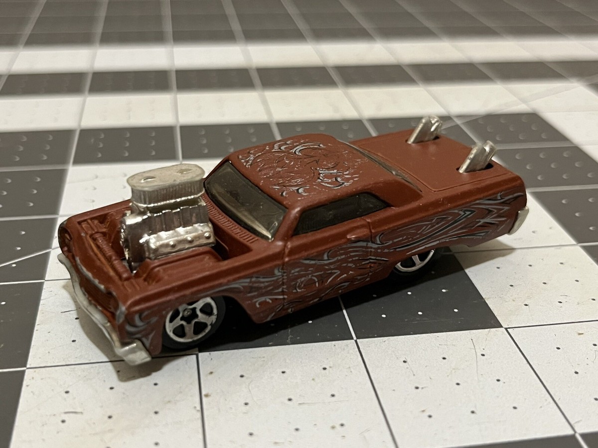 2003 Hot Wheels First Editions 'TOONED '64 CHEVY IMPALA #033 Loose