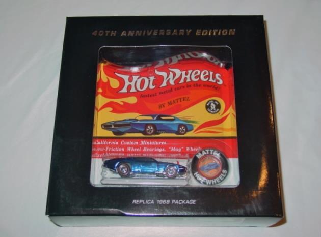Hot Wheels RLC - CUSTOM OTTO - 40th Anniversary Edition Blue Spec