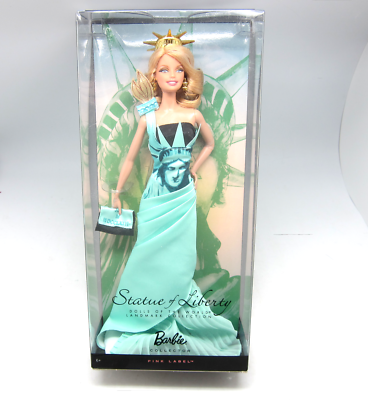 Statue of Liberty Barbie Landmark Dolls of the World Barbie