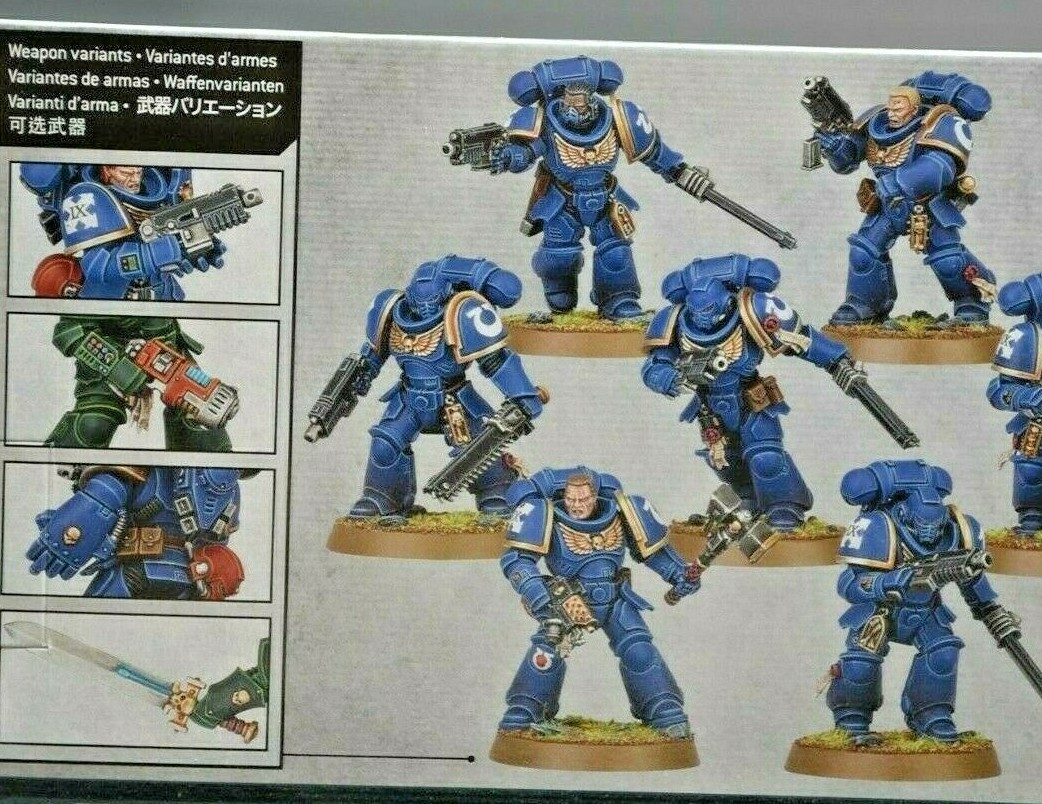 Warhammer 40k Space Marine Primaris Assault Intercessors Combat