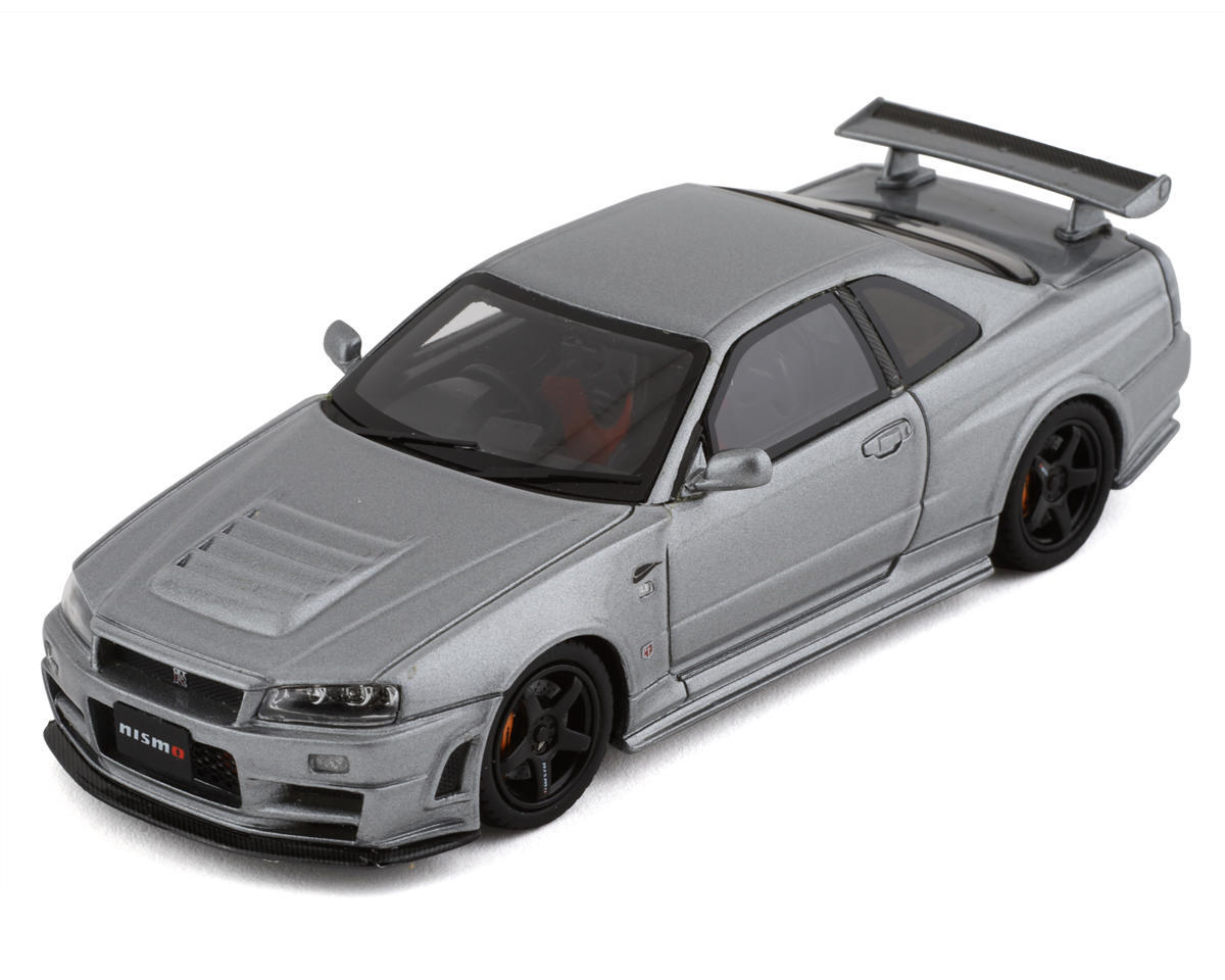 Kyosho Nissan Skyline GT-R R34 NISMO 1/43 Resin Model (Grey