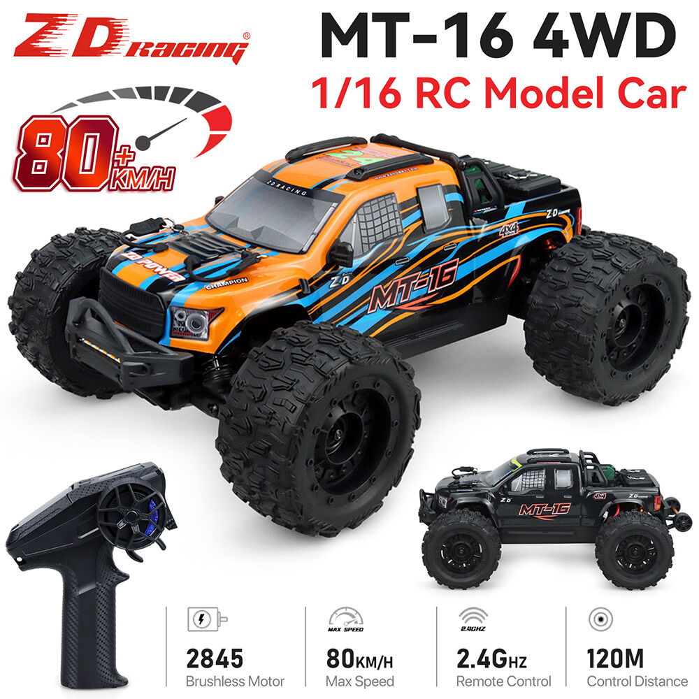 ZD Racing MT-16 RC Car 1/16 4WD 2.4G 4CH Off-Road Car 2845