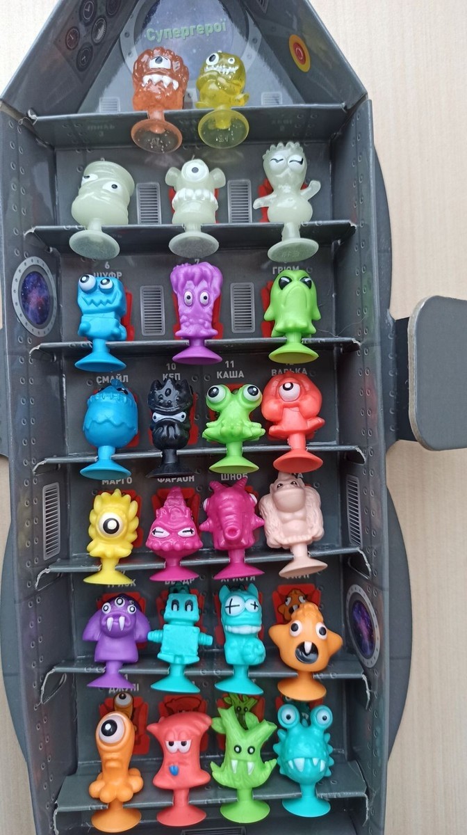 Stikeez from space, rocket, Silpo Ukraine, Full set in a box | eBay