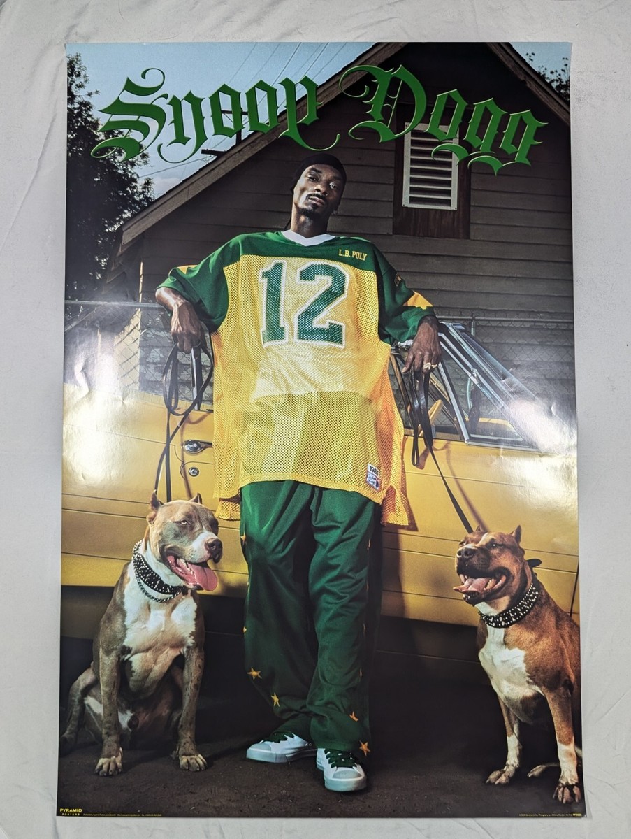 Rare Original Snoop Dogg Long Beach Poly Vintage 2005 22.5 x 34