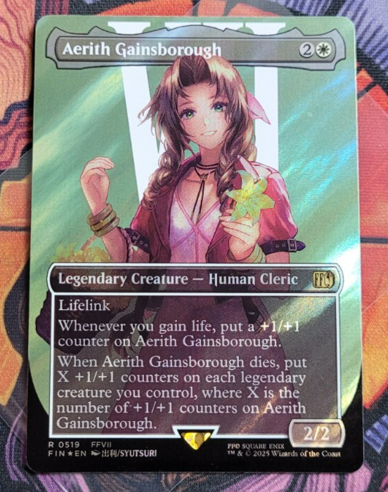 mtg エアリス・ゲインズブール CCF プロモ 1枚 mtg エアリス・ゲインズ